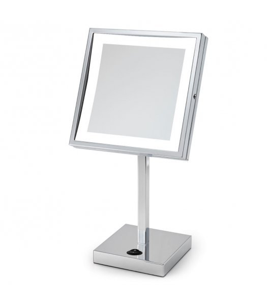 Electric Mirror  EM88-SIL-BN  Elixir Countertop Lighted Makeup Mirror